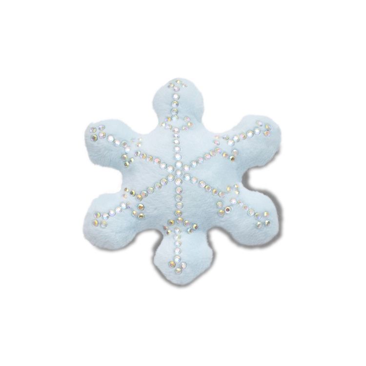 Plush Studded Snowflake