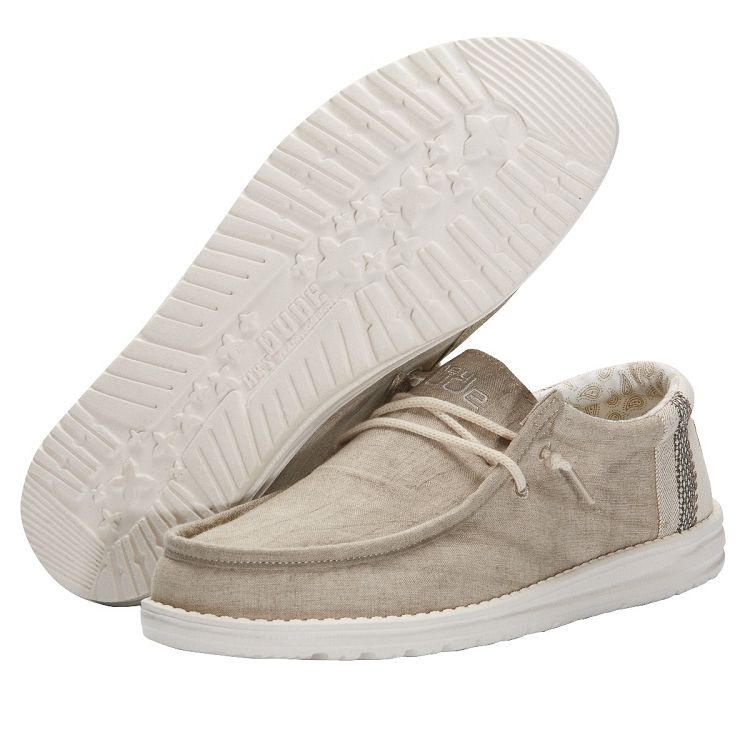 WALLY LINEN - NATURAL KHAKI