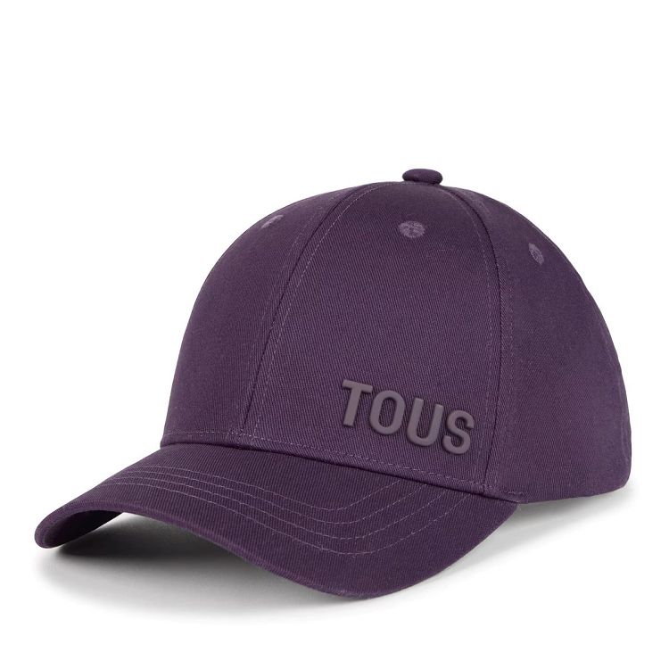 GORRA TOUS LOGO METAL MORADO - MORADO