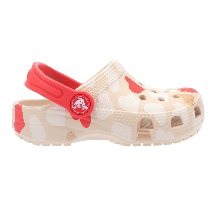 Classic Heart Print Clog T - Sandstone / Multi