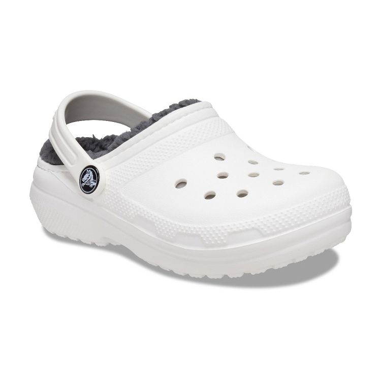 Classic Lined Clog T - White/Grey