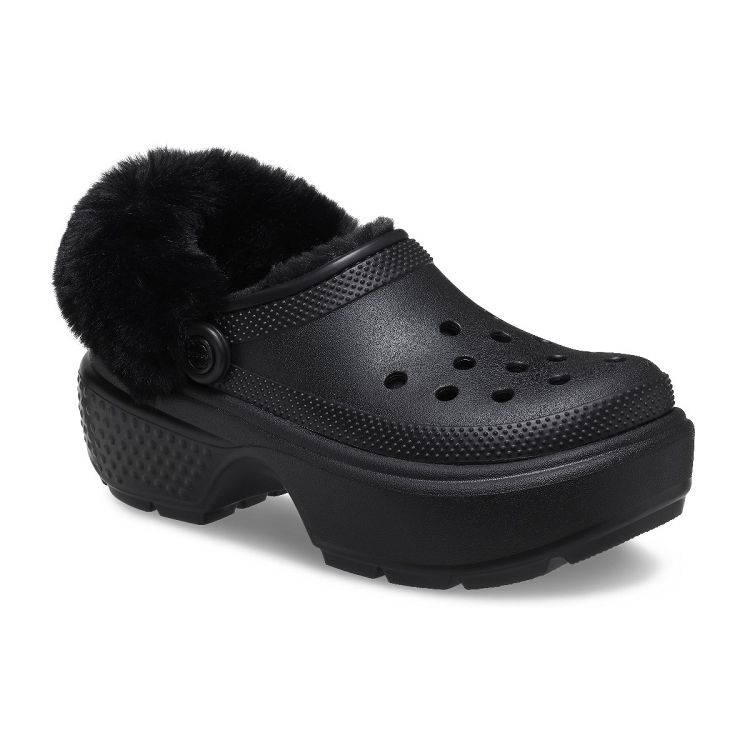 Stomp Lined Clog - Black