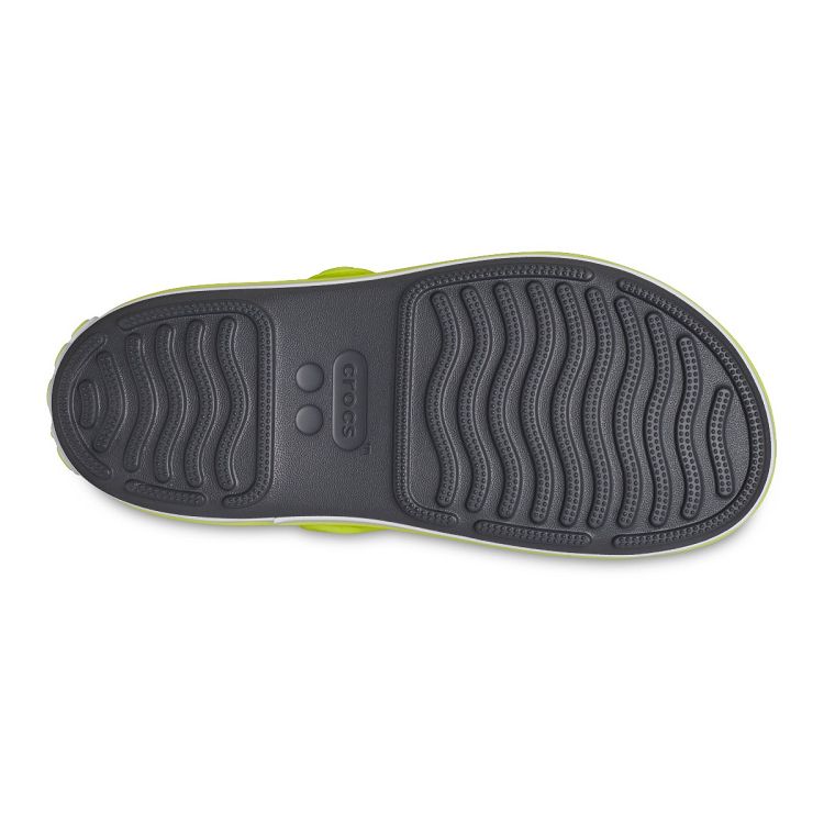 Crocband Cruiser Sandal K - Slate Grey/Acidity