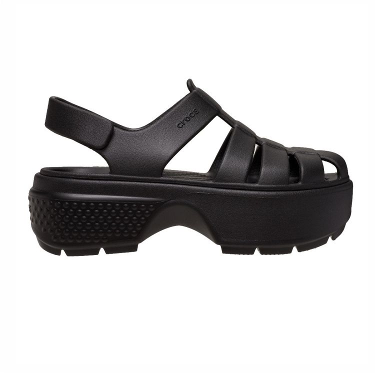 Stomp Fisherman Sandal - Black