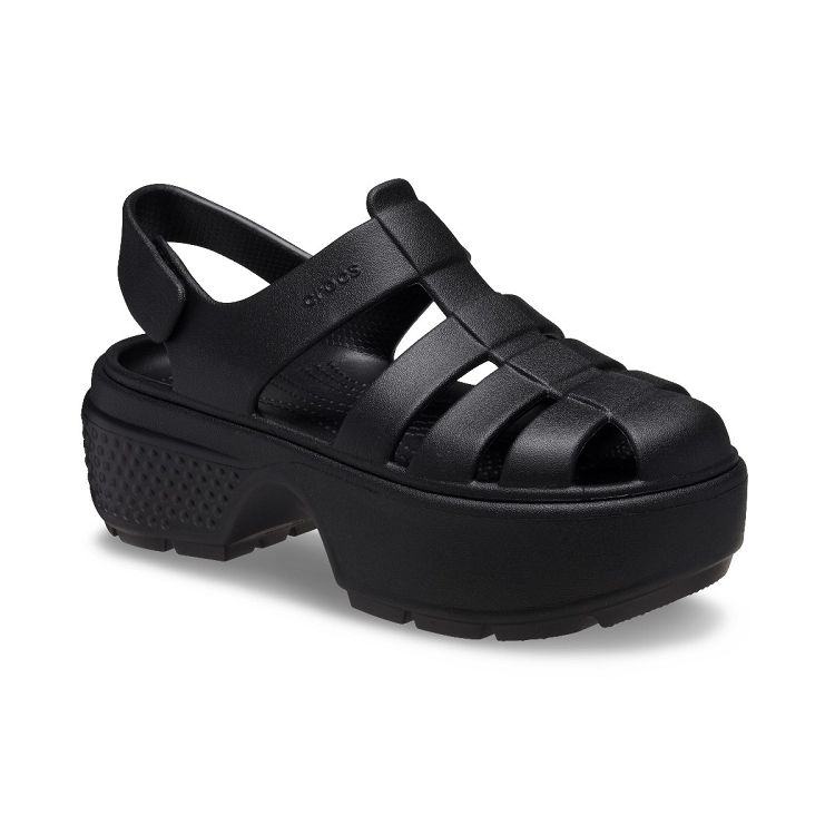 Stomp Fisherman Sandal - Black