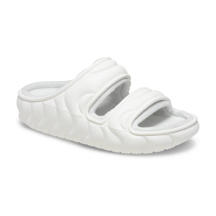 Classic Cozzzy Overpuff Sandal - White