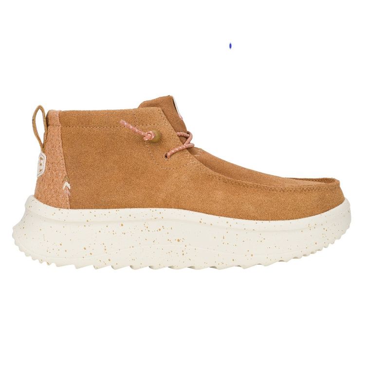 Wendy Peak Hi Suede - Chestnut