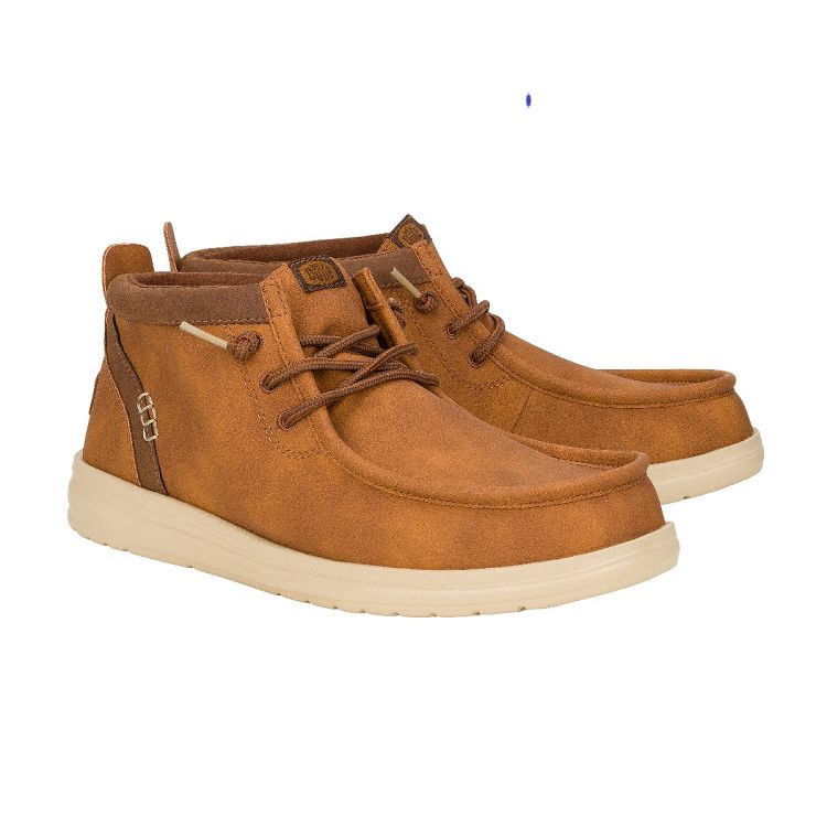 Wally Mid GripR Classic - Cognac/Tan