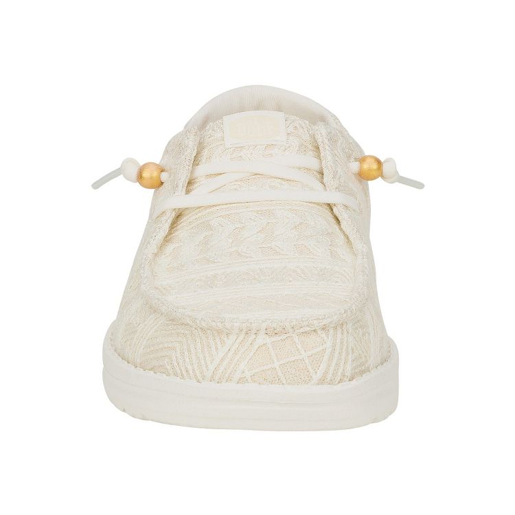 Wendy Crochet Lace - White/Gold