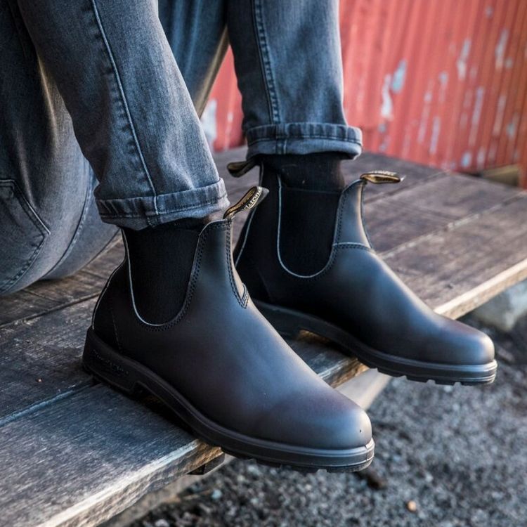 ELASTIC SIDE BOOT - BLACK