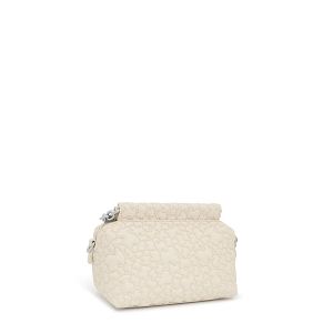 BANDOLERA S. TOUS JANE PUFFY BEAR BEIGE - BEIGE