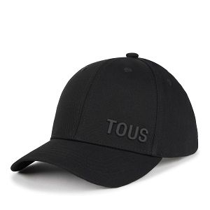 GORRA TOUS LOGO METAL NEGRO - NEGRO