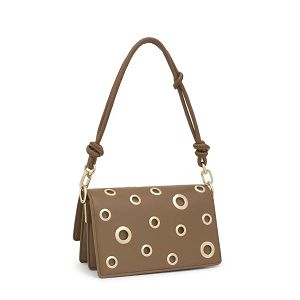 BANDOLERA S. AUDREE EYELETS TIERRA - TIERRA