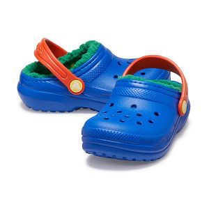 Classic Lined Clog T - Blue Bolt/Multi