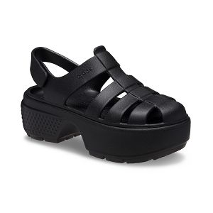 Stomp Fisherman Sandal - Black