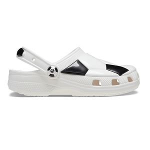 Classic Soccer Ball Clog T - White/Black