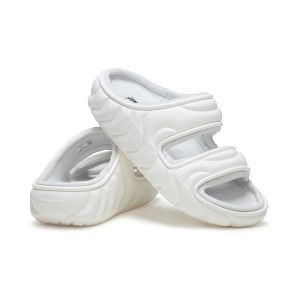 Classic Cozzzy Overpuff Sandal - White