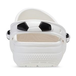 Classic Soccer Ball Clog K - White/Black