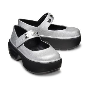 Stomp Metallic Mary Jane - Silver