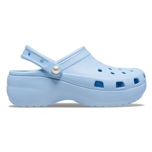 Classic Platform Pearl Clog - Blue Calcite