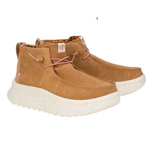 Wendy Peak Hi Suede - Chestnut