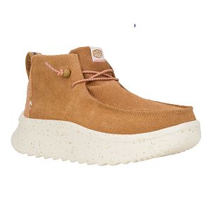 Wendy Peak Hi Suede - Chestnut