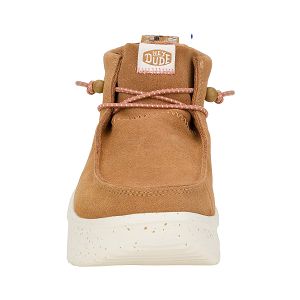 Wendy Peak Hi Suede - Chestnut