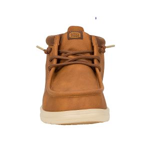 Wally Mid GripR Classic - Cognac/Tan