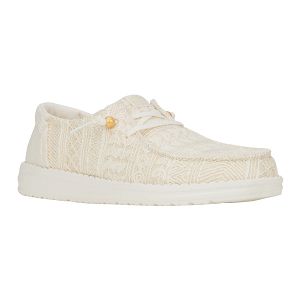 Wendy Crochet Lace - White/Gold