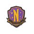 Wednesday Nevermore Badge