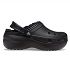 Classic Platform Lined Clog W - Black