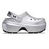 Stomp Metallic Clog - Silver