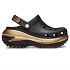 Mega Crush Metallic Clog - Black/Gold